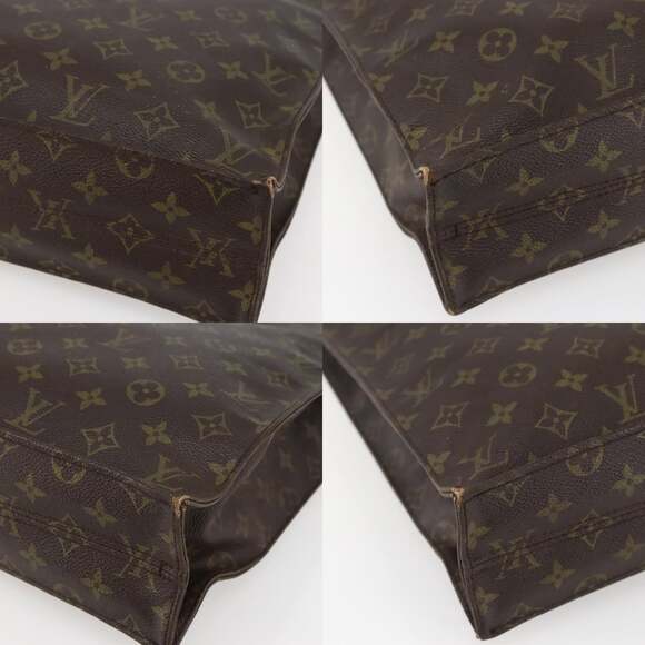 LOUIS VUITTON Monogram Sac Plat Hand Bag M51140 - Picture 10 of 11
